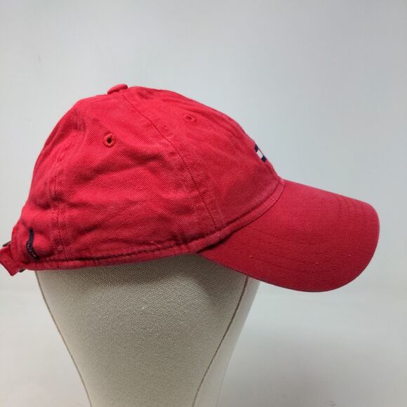 Tommy Hilfiger Men's Slideback Hat Red Size OS Embroidered Logo - Picture 4 of 8